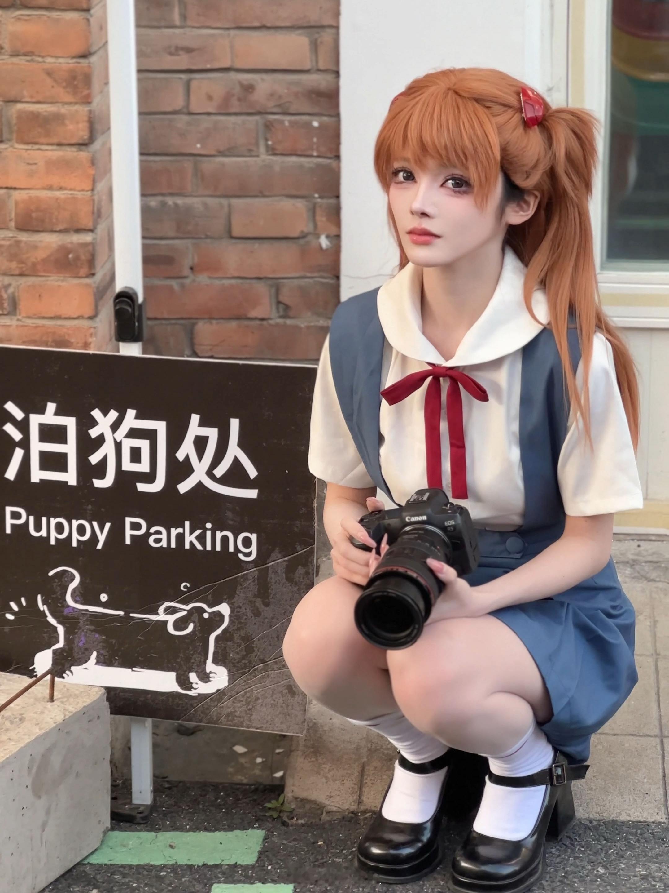 明日香：喵喵喵？端着相机（警觉微博cosplay大赏coser星计划微博游戏动漫