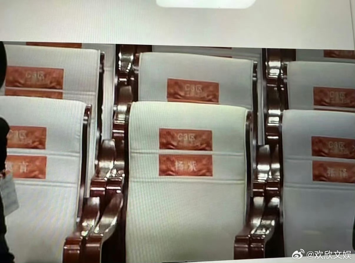 杨紫座位左边莫言右边张译杨紫座位挨着莫言张译杨紫座位左边莫言右边张译，真不错 