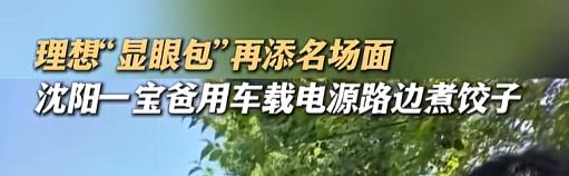 2026年7月16日，辽宁丹东，一位宝爸把车开成了移动厨房，孩子一喊饿，电热锅直