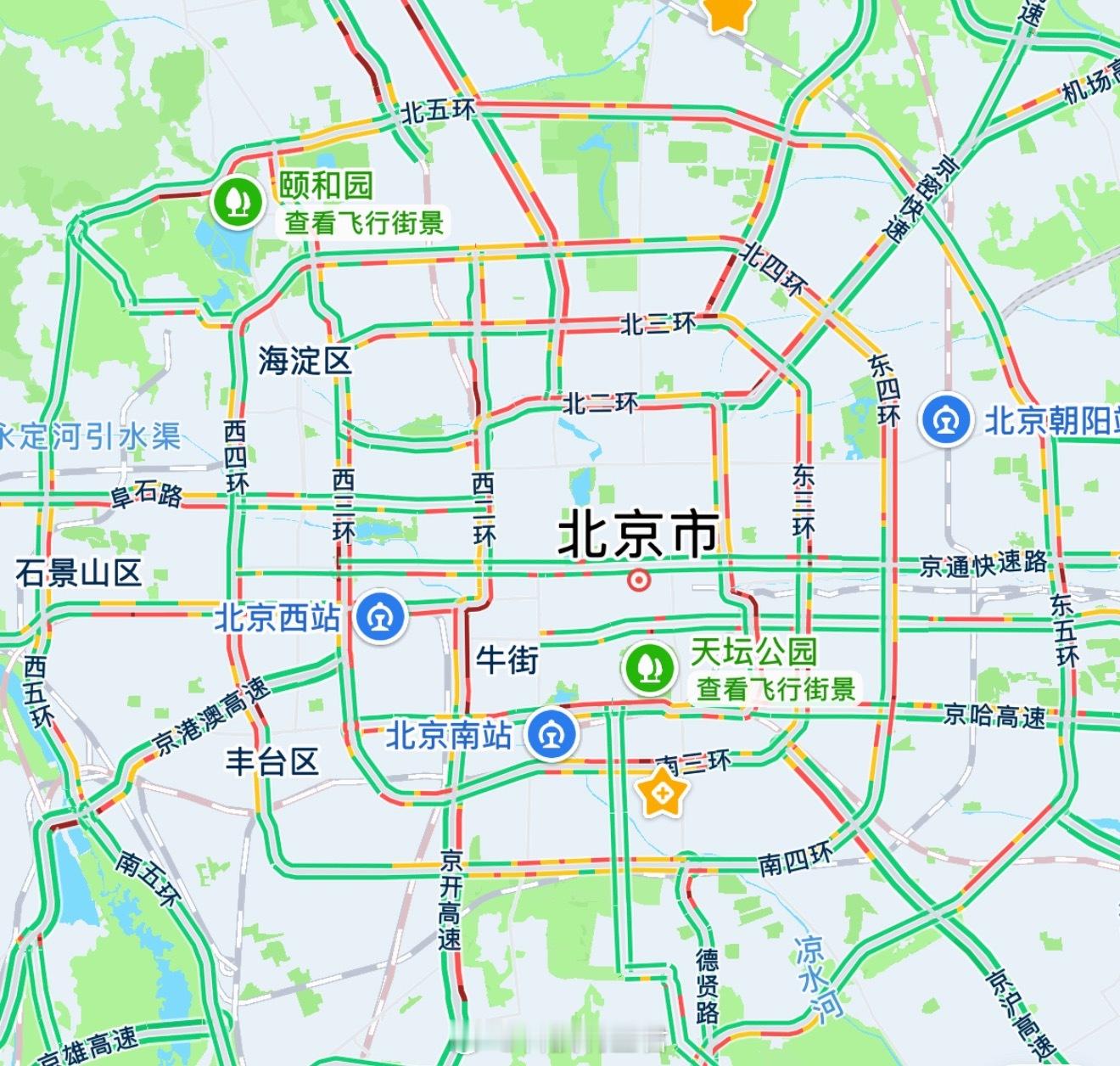 节后上班第1天看地图大家都上班了不过坚持一段时间又可以休息了但是是三天时间～距离