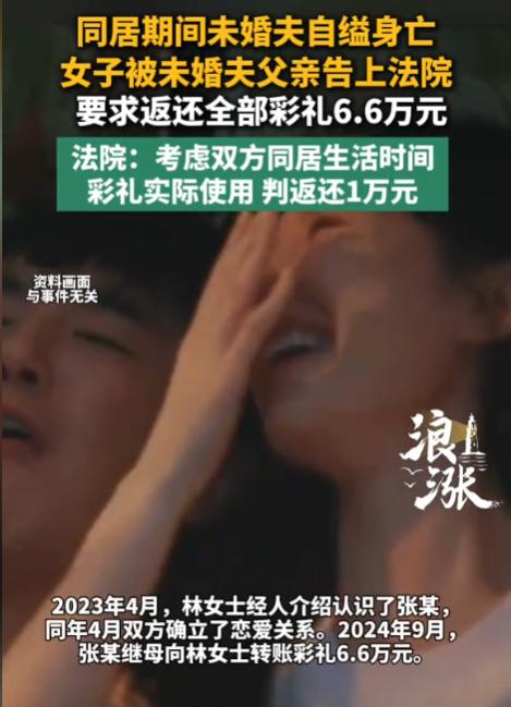 “可惜了！”北京，男子与女友订婚时，支付了6.6万元彩礼。可谁知二人共同生活才7
