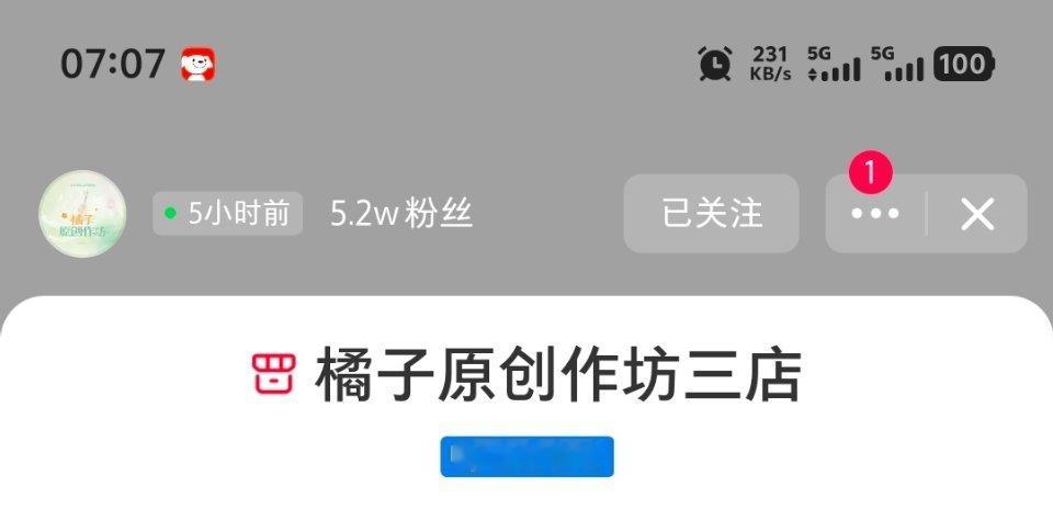 ccl的两个店铺粉丝加起来已经超过10万了，恐怖 