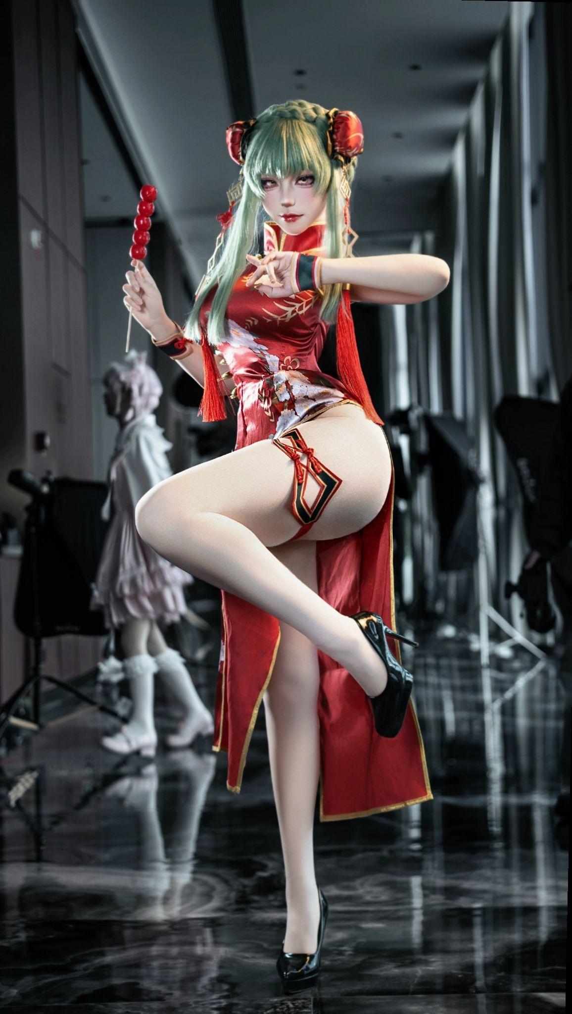 任性的魔女。摄影 良民 次元版 cccc旗袍