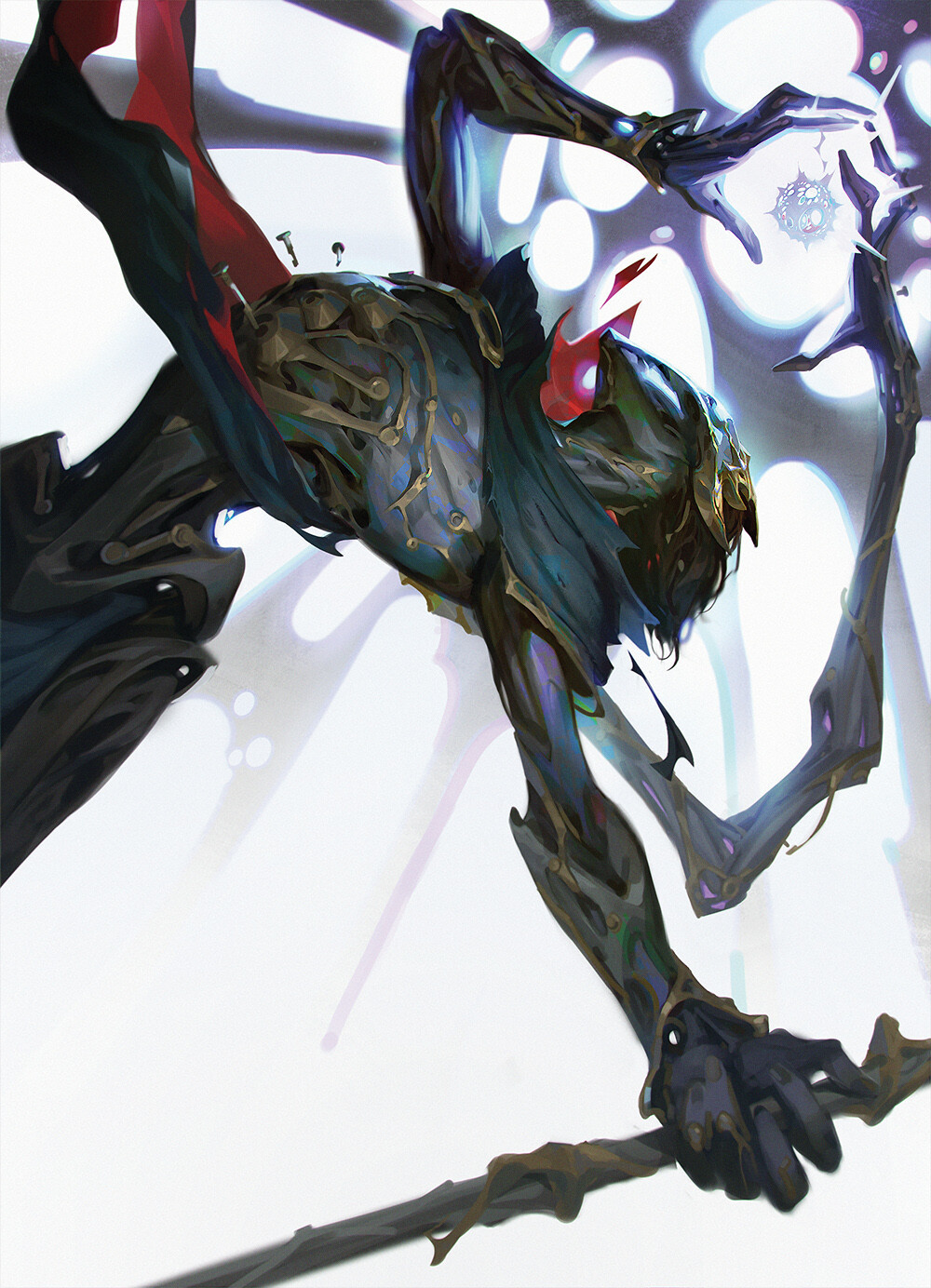 符文战场维克托原画概念设计英雄联盟 ​​​