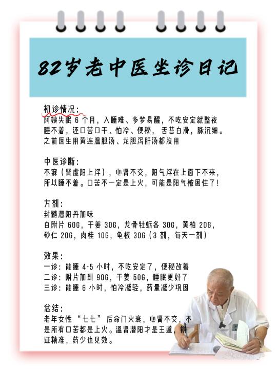 82岁老中医坐诊日记