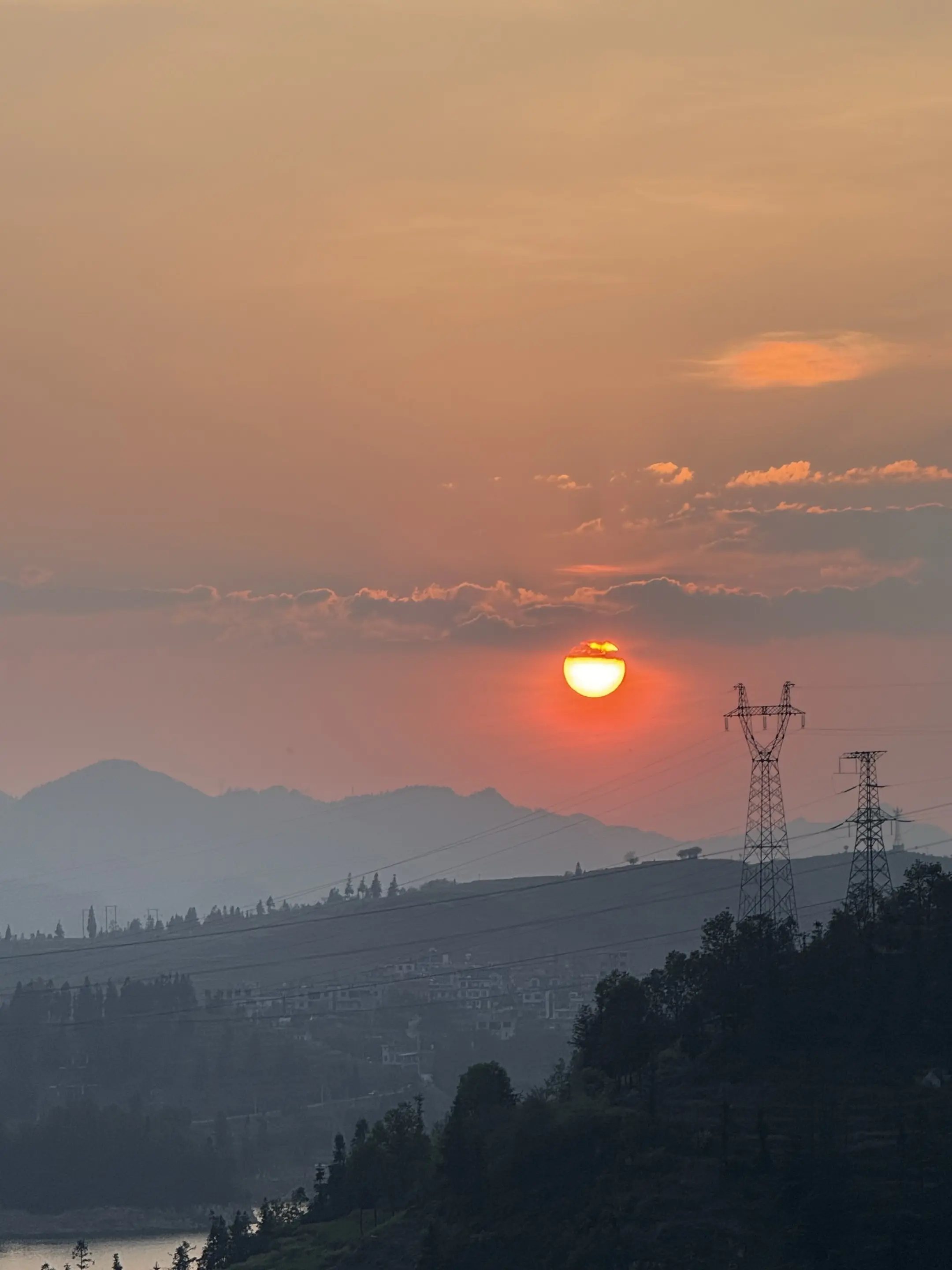 太阳又要落山了