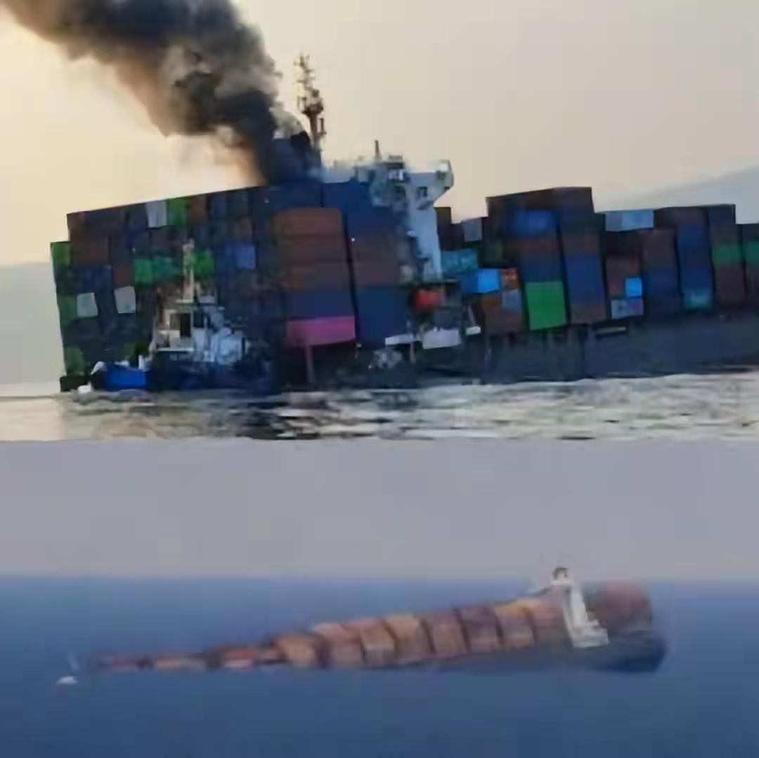 超大型货轮遇袭沉没！2500个集装箱沉入霍尔木兹海峡！

2500个集装箱沉入霍