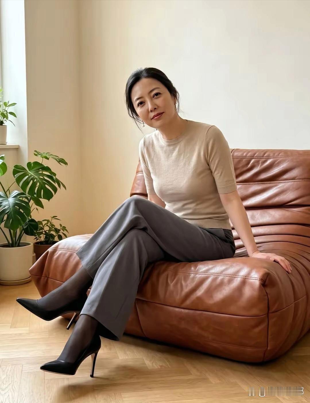 风格多变的丈母娘，能看出来多大岁数吗