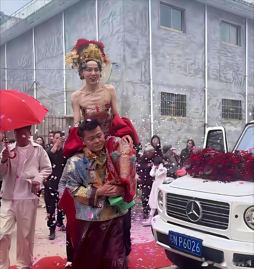 这是我见过的最瘦的新娘，没有之一 