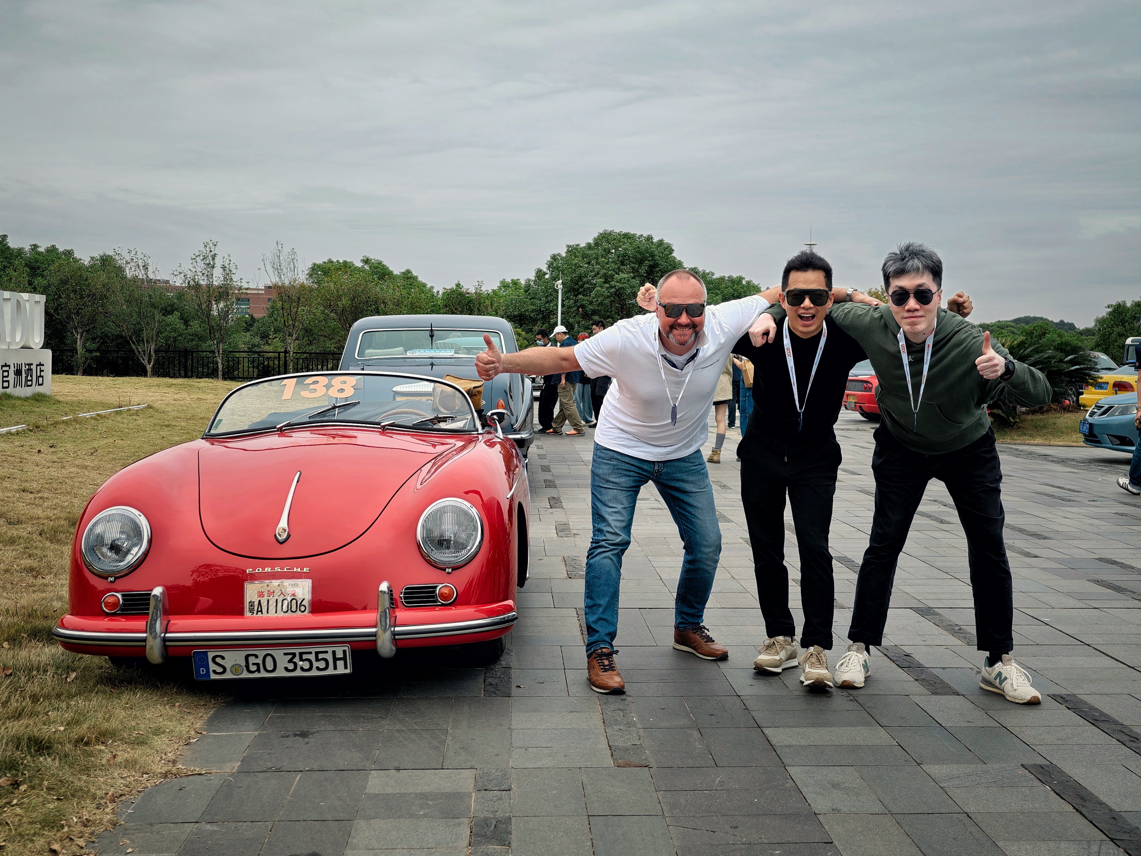 两台经典保时捷Push了1200公里，顺利冲线，芜湖🏁！ 欣哲频道保时捷保时捷