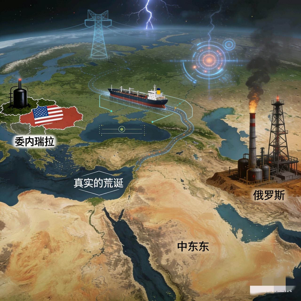 老美简直把全球好石油都抢了，委内瑞拉也没逃过，好的产油地全被它占了，又掌握了石油