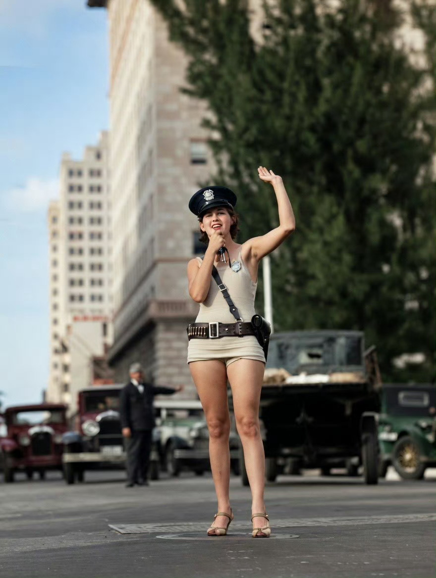 1931年美国迈阿密女交警 