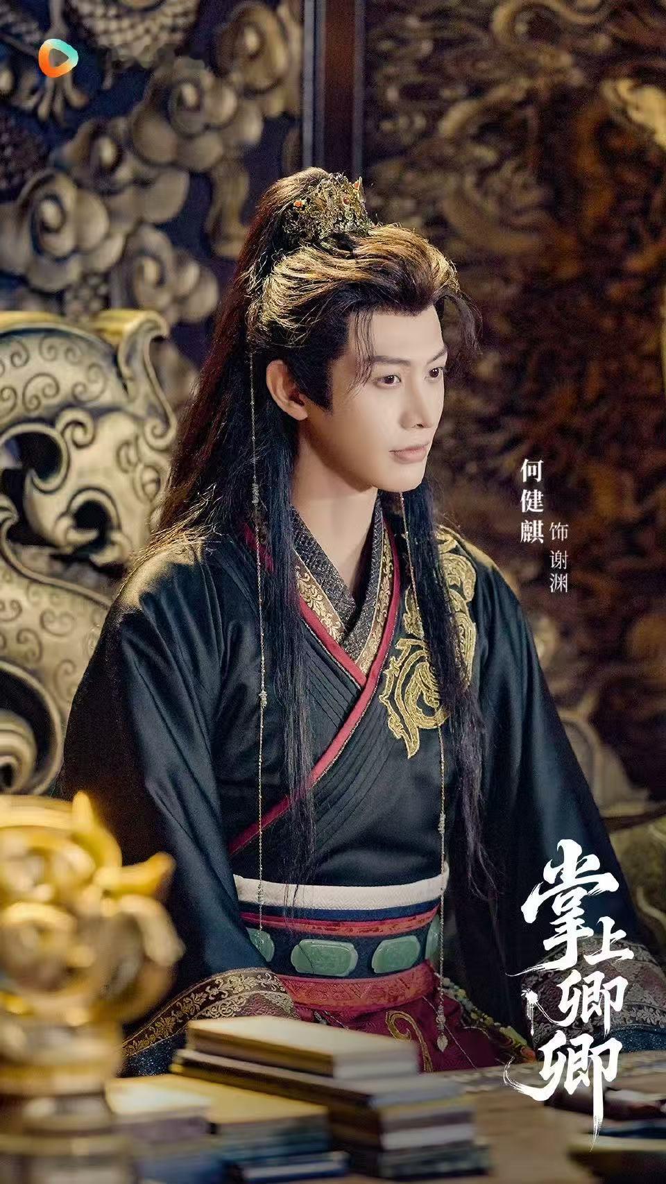 谢渊这个角色太戳我！恋爱脑皇帝的爽文设定，加上首次尝试的父子线，何健麒的帅已经深