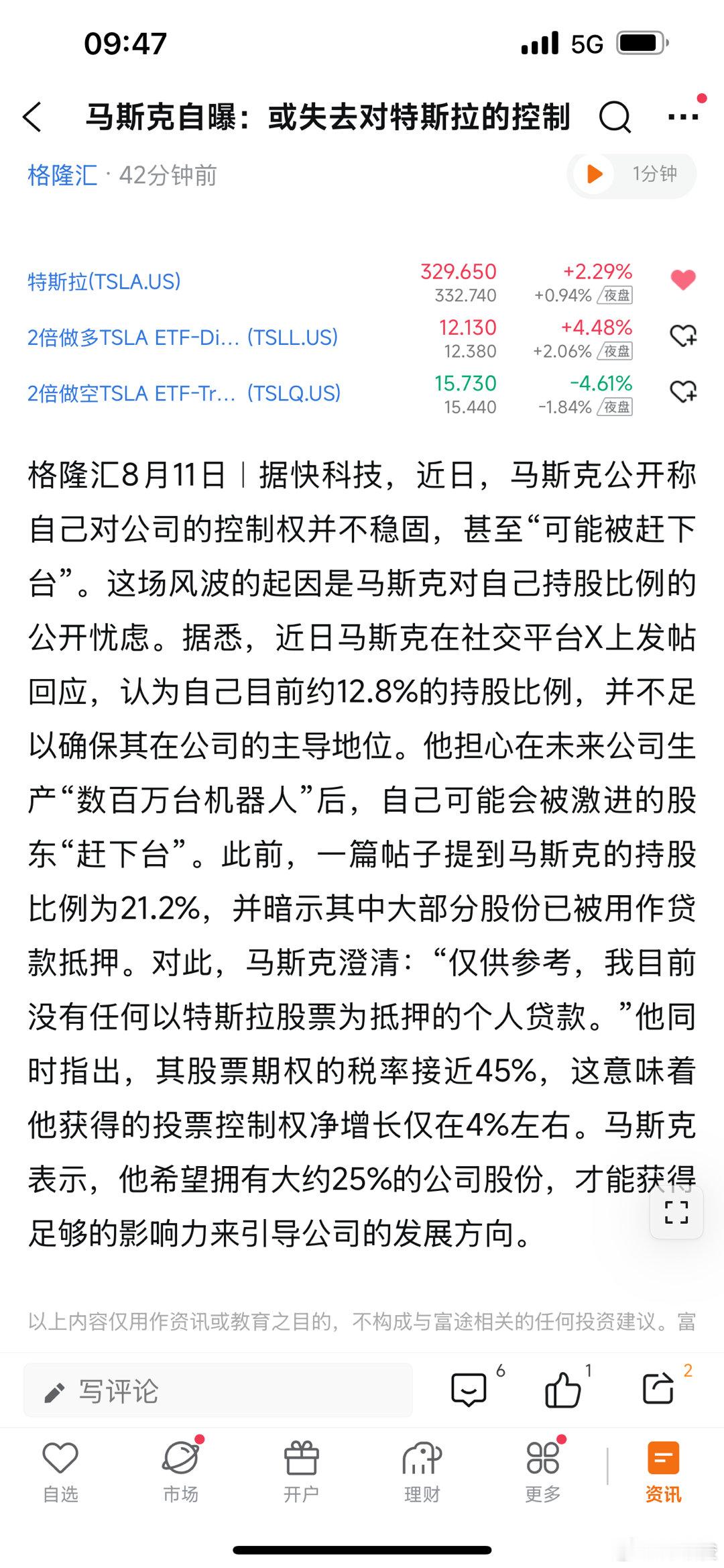 马斯克又来闹了 ​​​