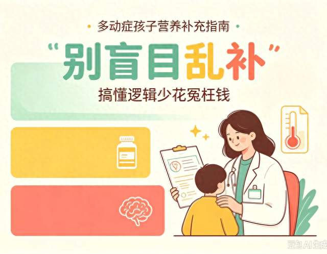 多动症孩子体内缺了这3样，别盲目乱补，搞懂逻辑少花冤枉钱