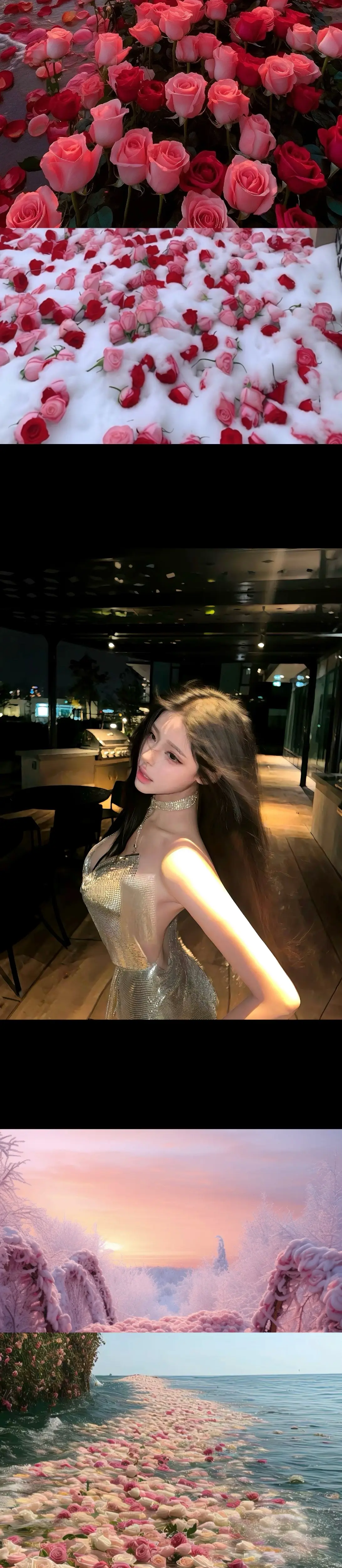 我能给你的只有感觉。小姐姐