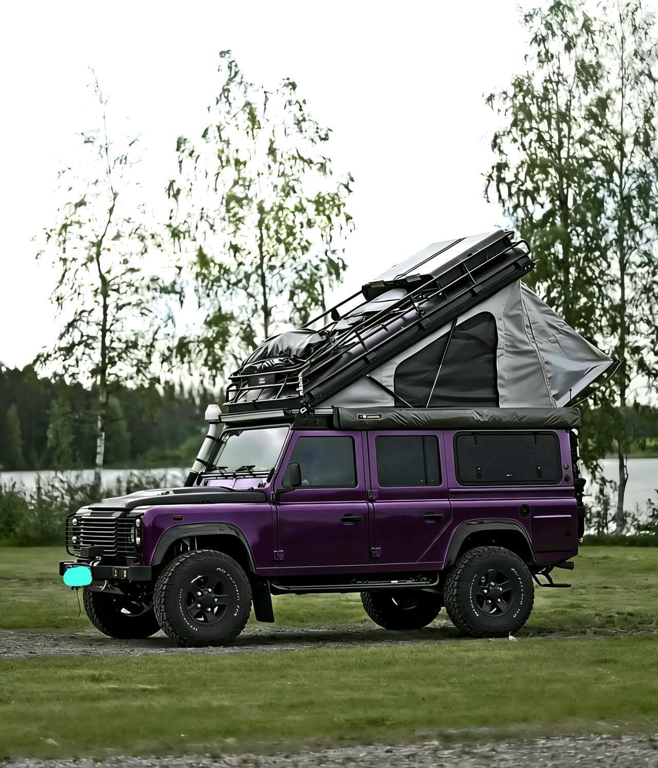 国内路虎卫士两厢版的比较少，尤其是上一代的路虎卫士。三享版的也不算多，但是在国内