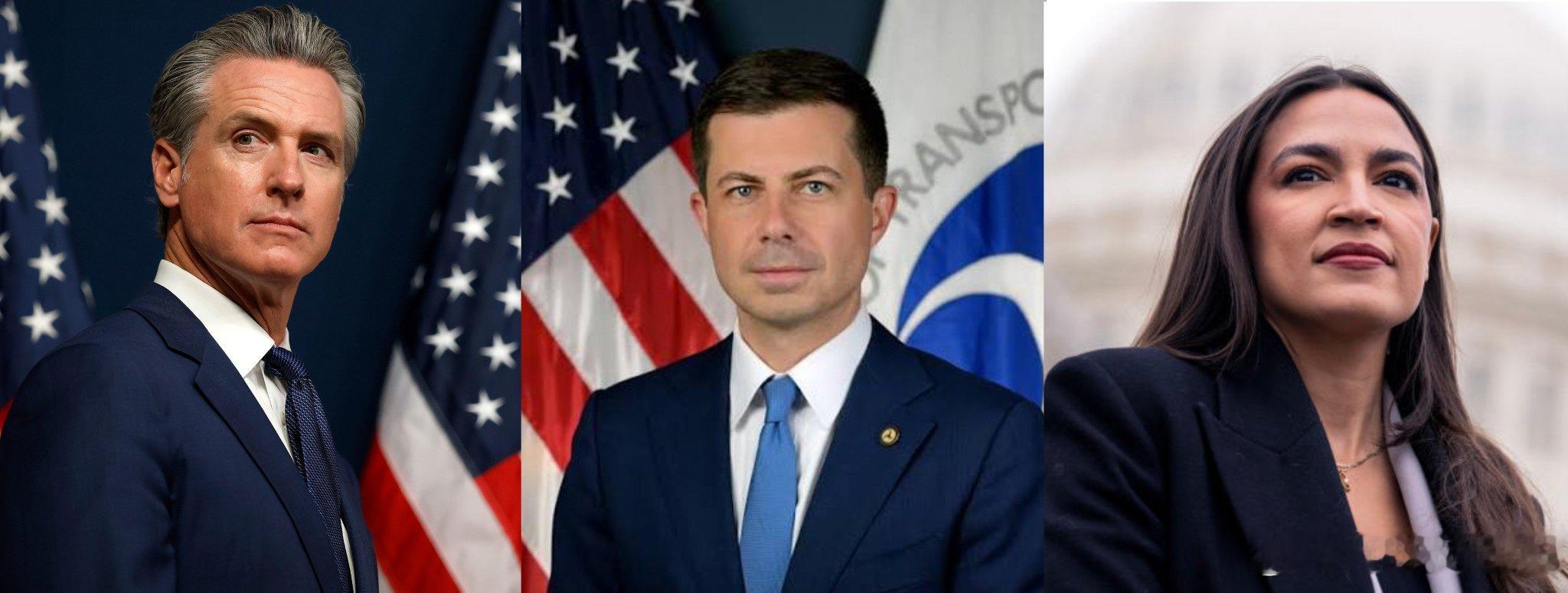 ‼️民主党2028初选调查：Gavin  Newsom: 36% (+13)Pe