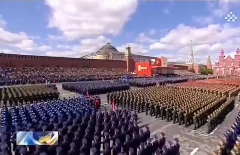 铁流隐匿下的俄罗斯胜利日红场阅兵！
今日，俄罗斯胜利日红场阅兵如期举行，但受阅方