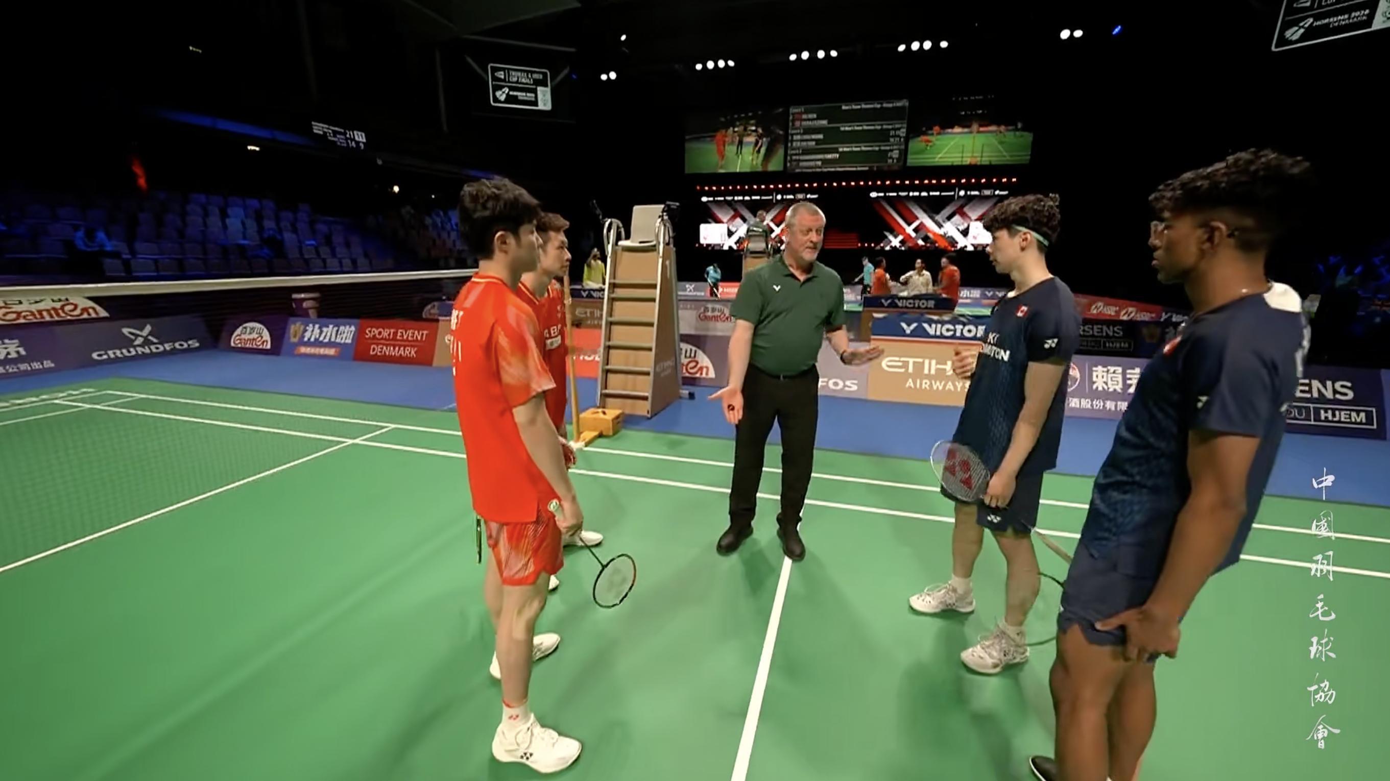 二双：何济霆/任翔宇🇨🇳 vs 🇨🇦德拉杰/丹尼尔·梁，比赛马上开始！巅