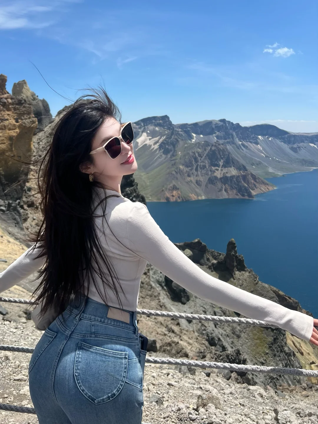 吹吹天池的风🏔️
