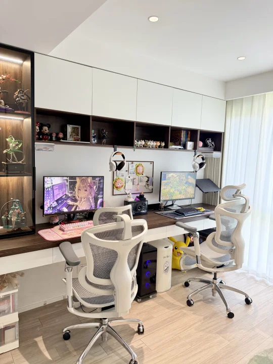 9m²书房+电竞房+客房，这样布置真的很实用👌