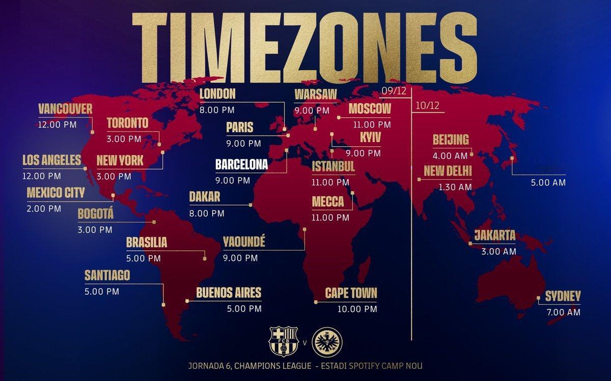 【比赛预告】欧冠联赛第6轮12月10号凌晨4点巴塞罗那VS法兰克福诺坎普球场直播