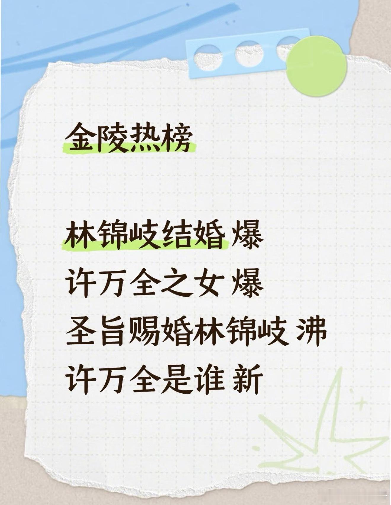 兰香如故金陵热🔥搜榜炸了锅了哈哈哈哈哈哈哈林锦岐二婚当日被扇巴掌 爆许万全之女