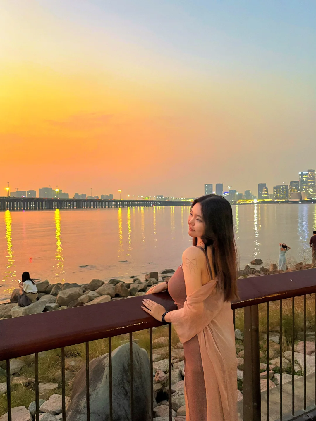 深圳前海湾公园｜看见一片橘子海🌄