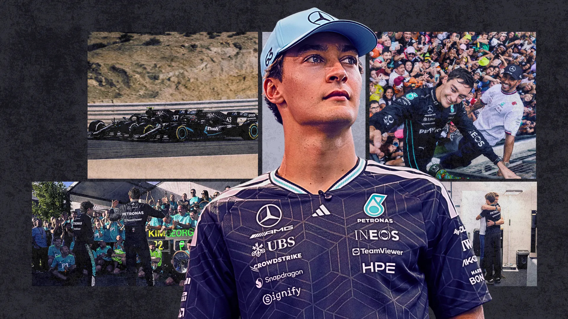 F1官方George Russell梅赛德斯百场独家报道图集©F1 网页链接乔治