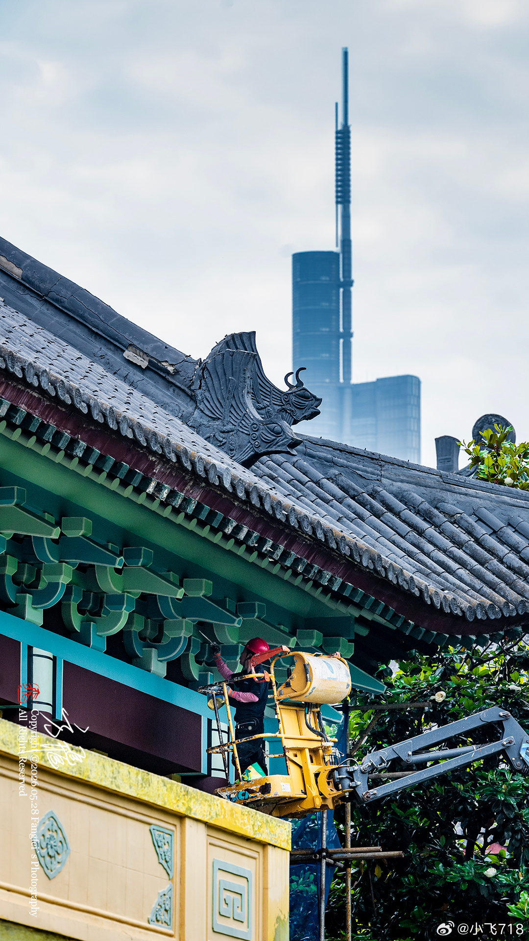 看见紫峰 001｜雕梁画栋2026.05.28拍摄于南师大随园校区校园内的民国建
