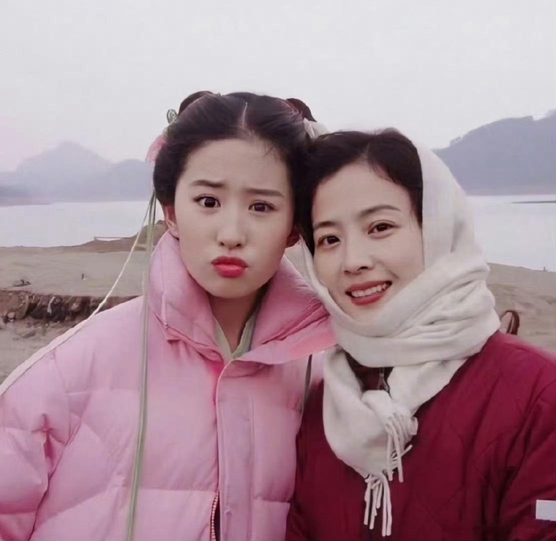 章泽天比刘亦菲还像刘亦菲妈妈章泽天与刘晓莉骨相神韵意外契合，造就有趣的审美巧合。