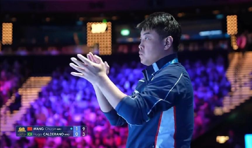 楚钦进决赛啦！恭喜[比心]
澳门世界杯，男单半决赛
王楚钦 4-1 雨果；晋级决