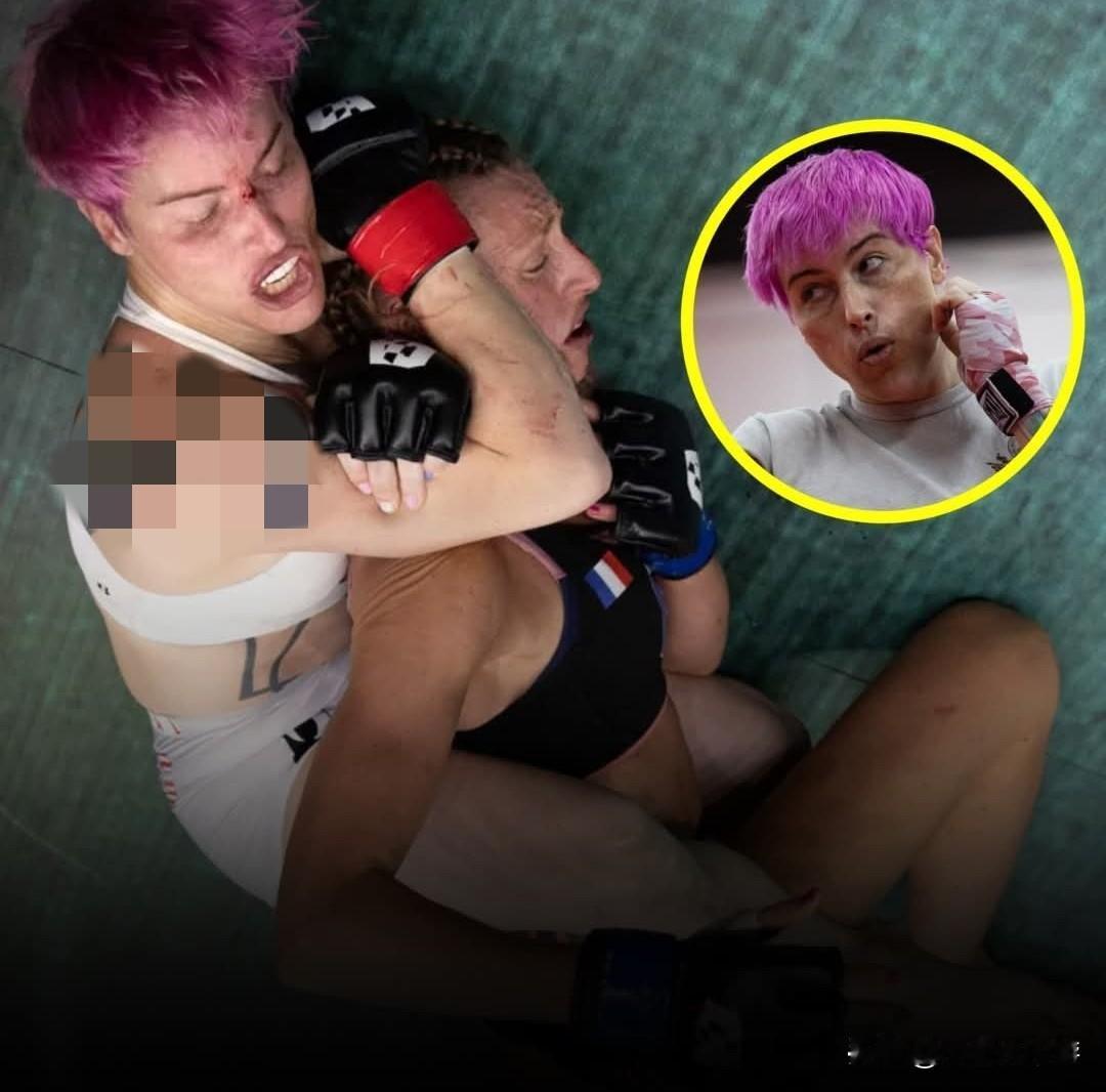 跨性别拳手阿拉娜·麦克劳克林（Alana McLaughlin）在迈阿密完成了她