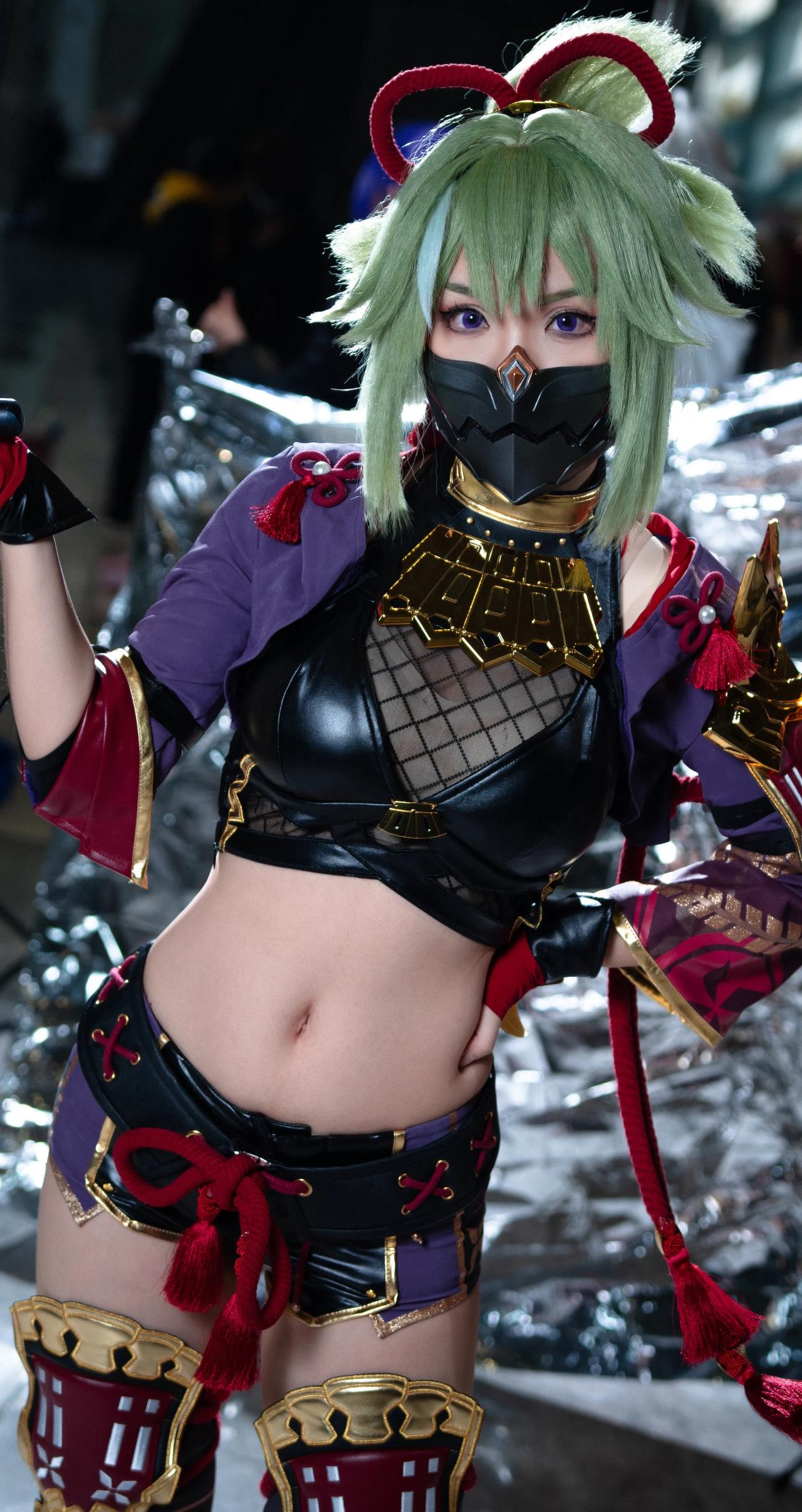久岐忍值得一抽，值得抽到满命！
COSER：墨依然#原神# #游戏# #二次元#