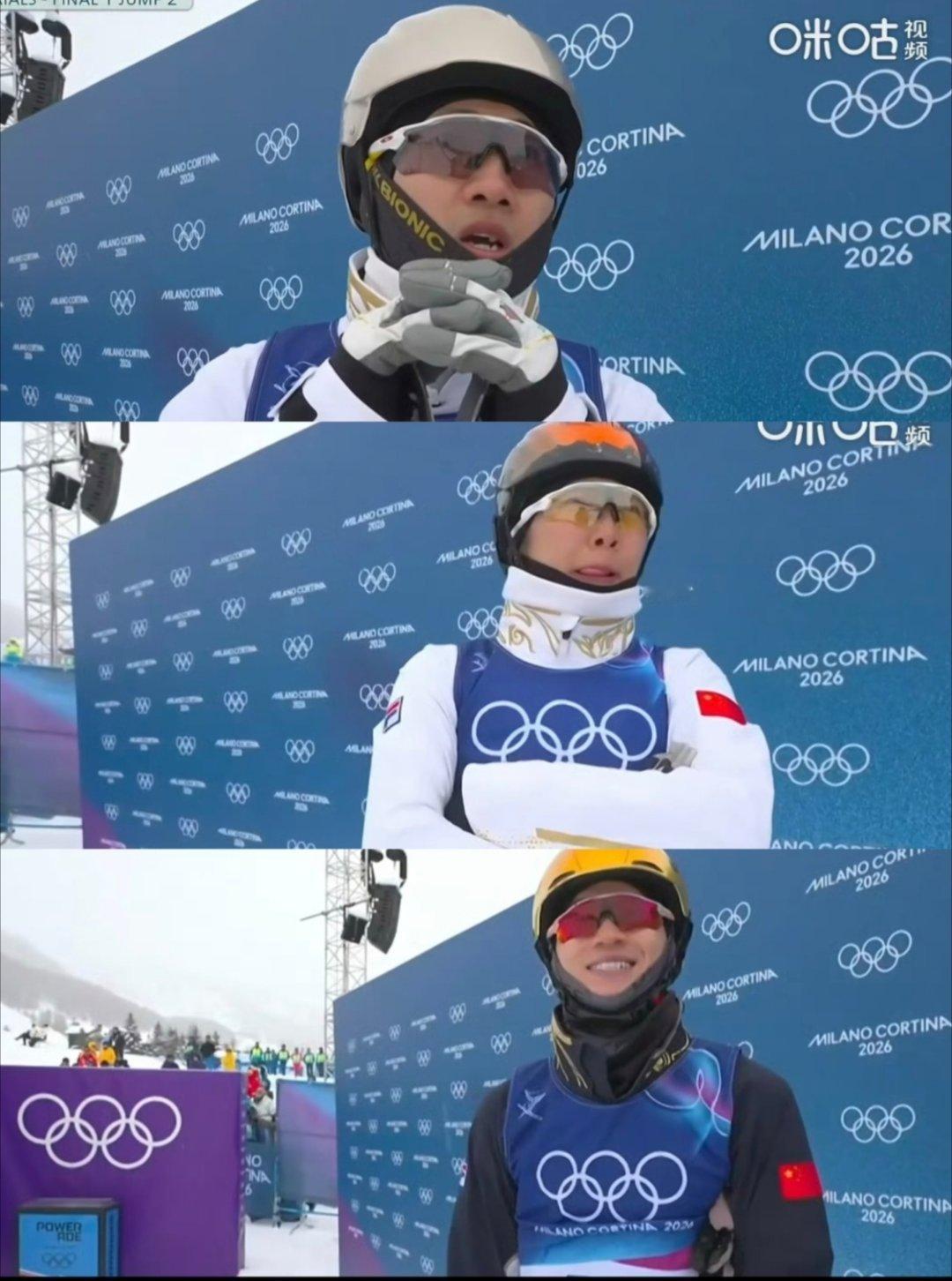 李天马第一跳116.74分顺利晋级次轮❗️ 空中技巧队争夺奖牌中🔥1⃣️徐梦桃