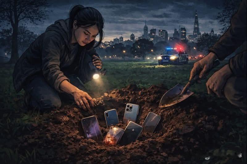 借助定位功能寻找失窃手机，这过程竟如同玩现实版的寻宝游戏。英国伦敦有位女子追踪自