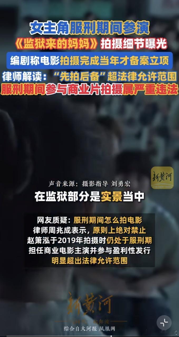 最近闹得沸沸扬扬的电影《监狱来的妈妈》因涉嫌骗审被叫停。片方宣称是“真实家暴救赎