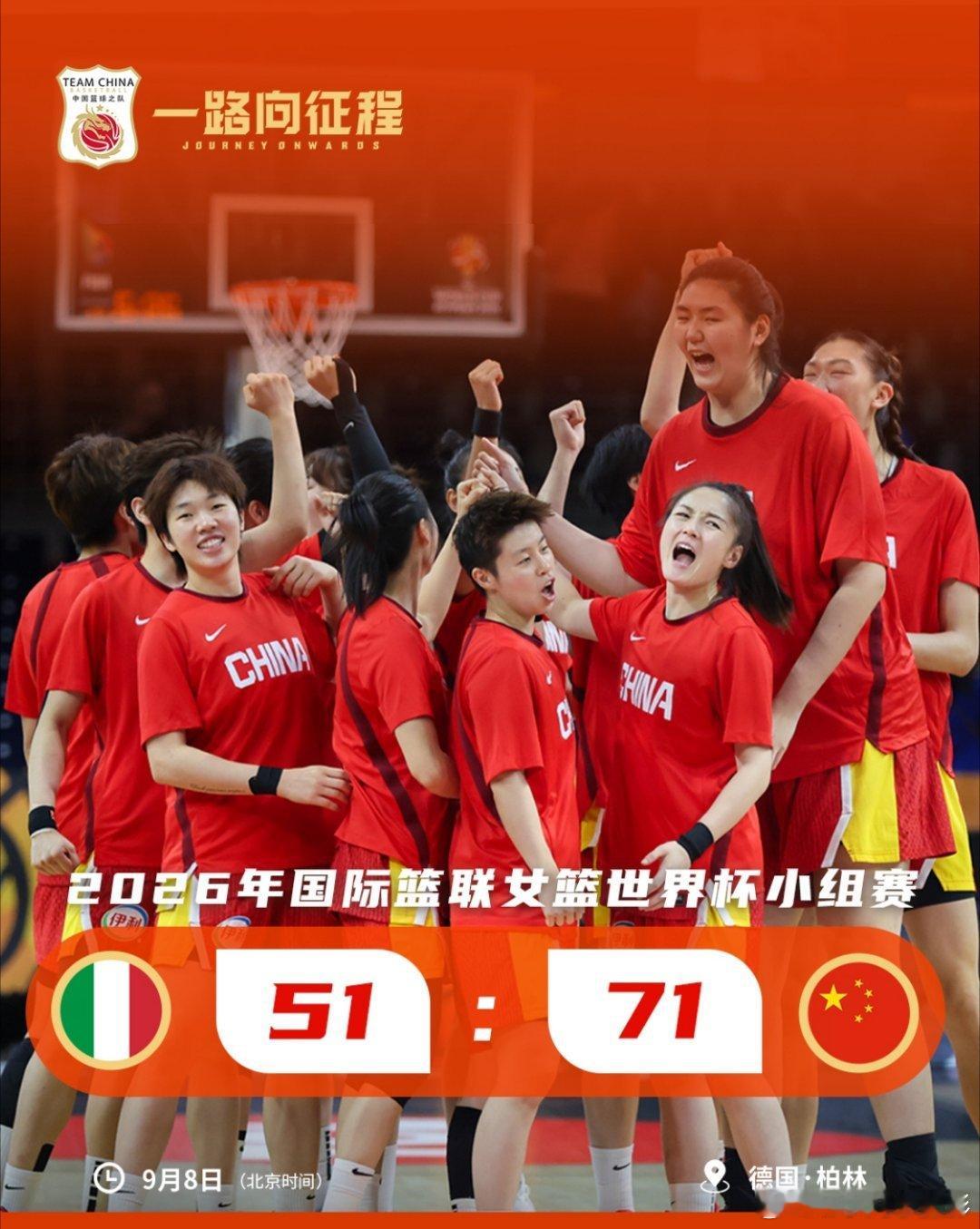 中国女篮VS意大利女篮上一场差一点打赢美国的意大利，怎么面对中国竟然大比分输球了