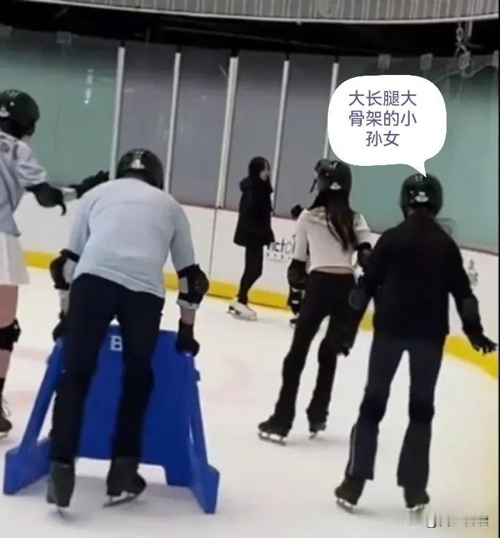 你说奇怪不奇怪
汪憨憨回湾湾陪孩子
居然只带小玥儿去滑冰

战兰心心念念的小孙孙