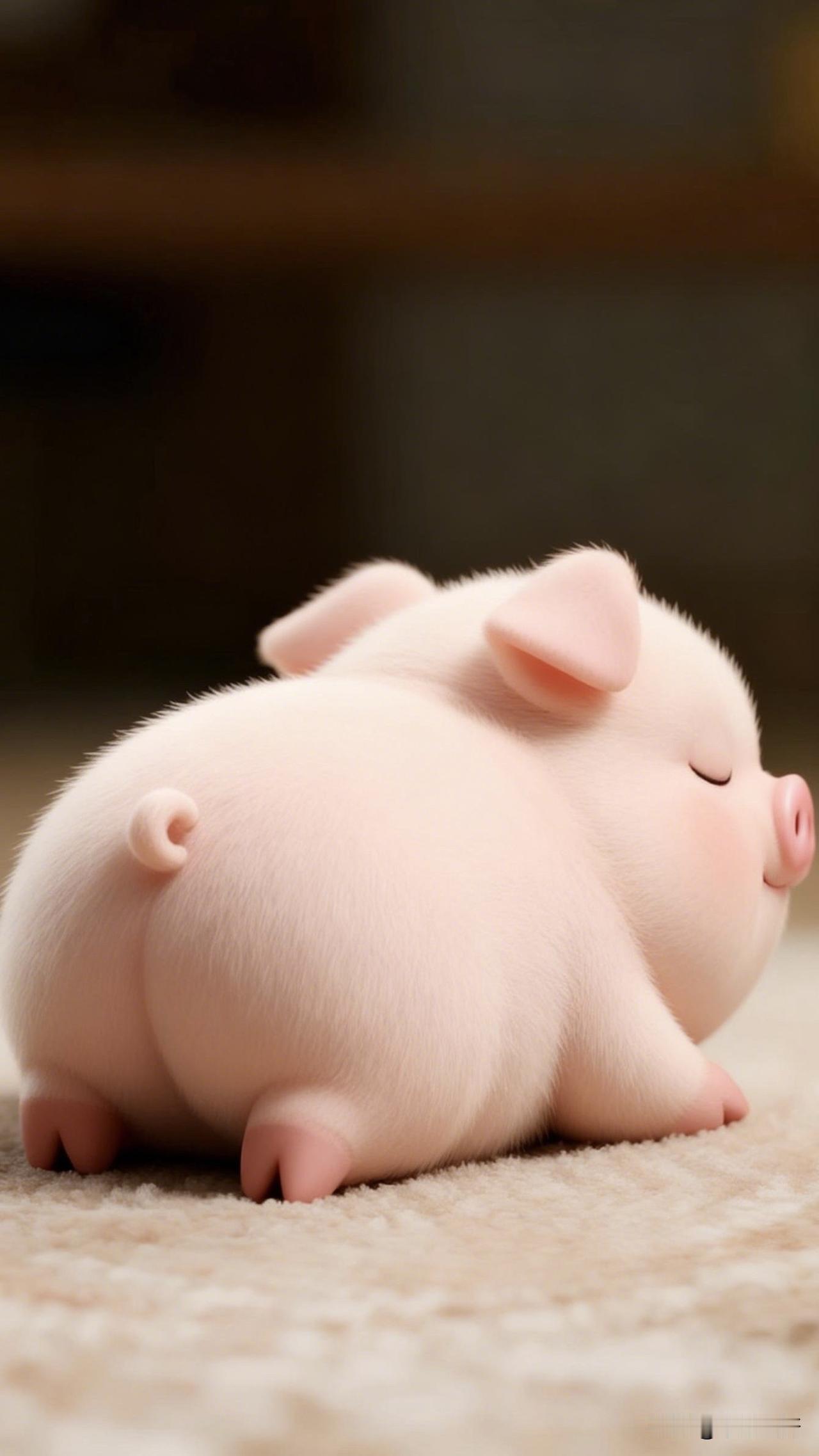 ：发现一只小可爱……‘’妈妈说我是猪，我是猪就是猪，就算我是猪，也是可爱的猪‘’