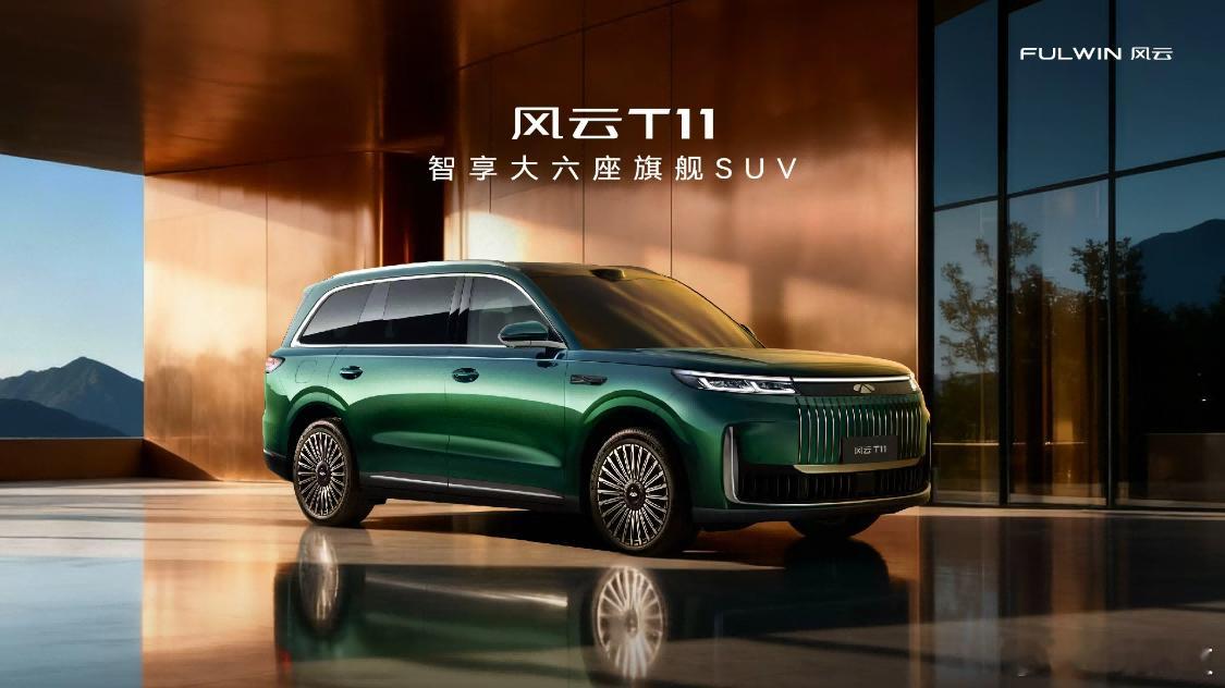 风云T11上市让百万豪华触手可及智享大六座旗舰SUV风云T11正式上市，限时抢鲜