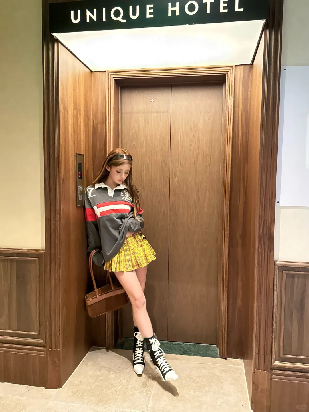 懒懒的复古时髦感