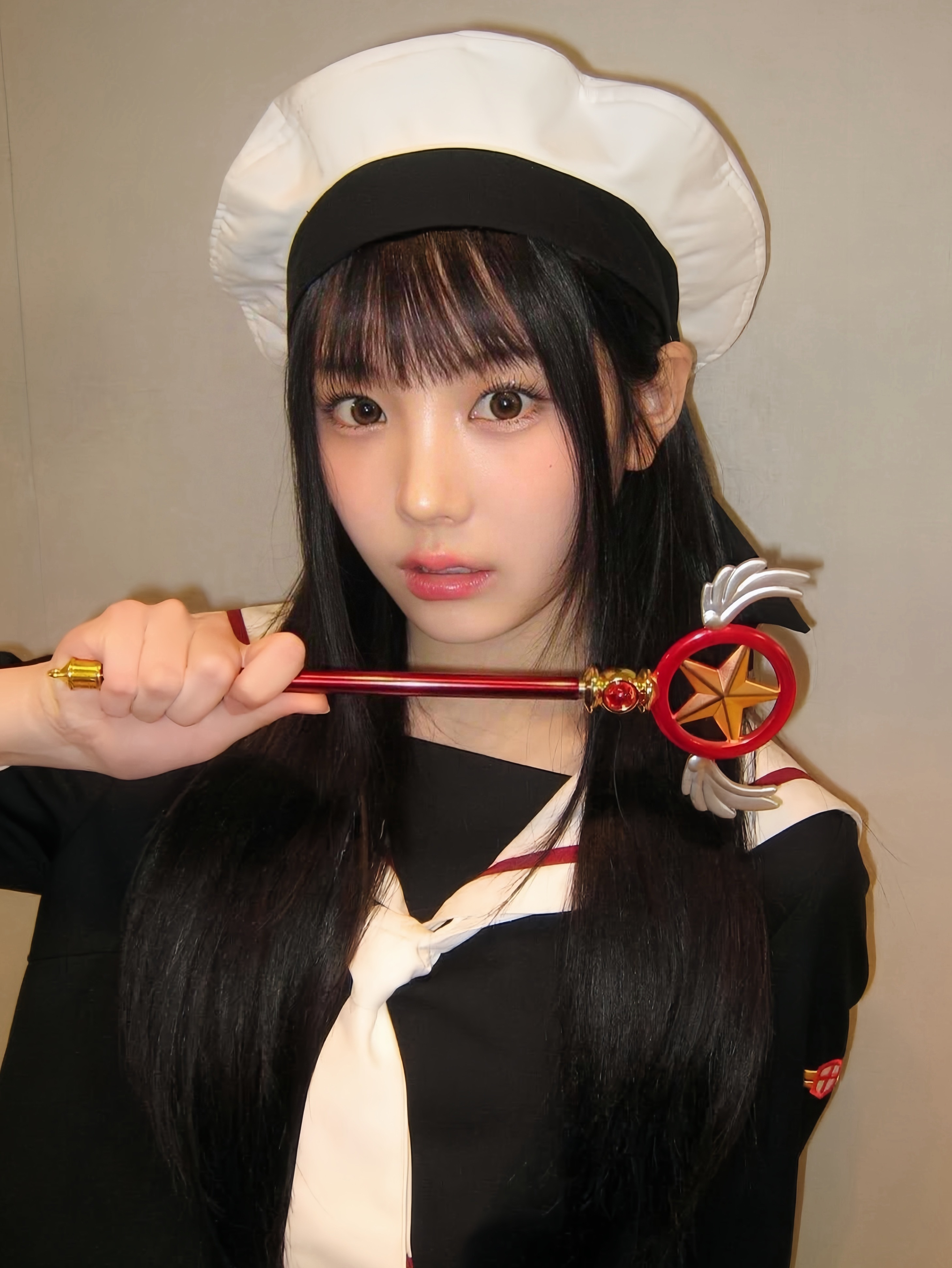 超级喜欢这套魔卡少女樱的造型