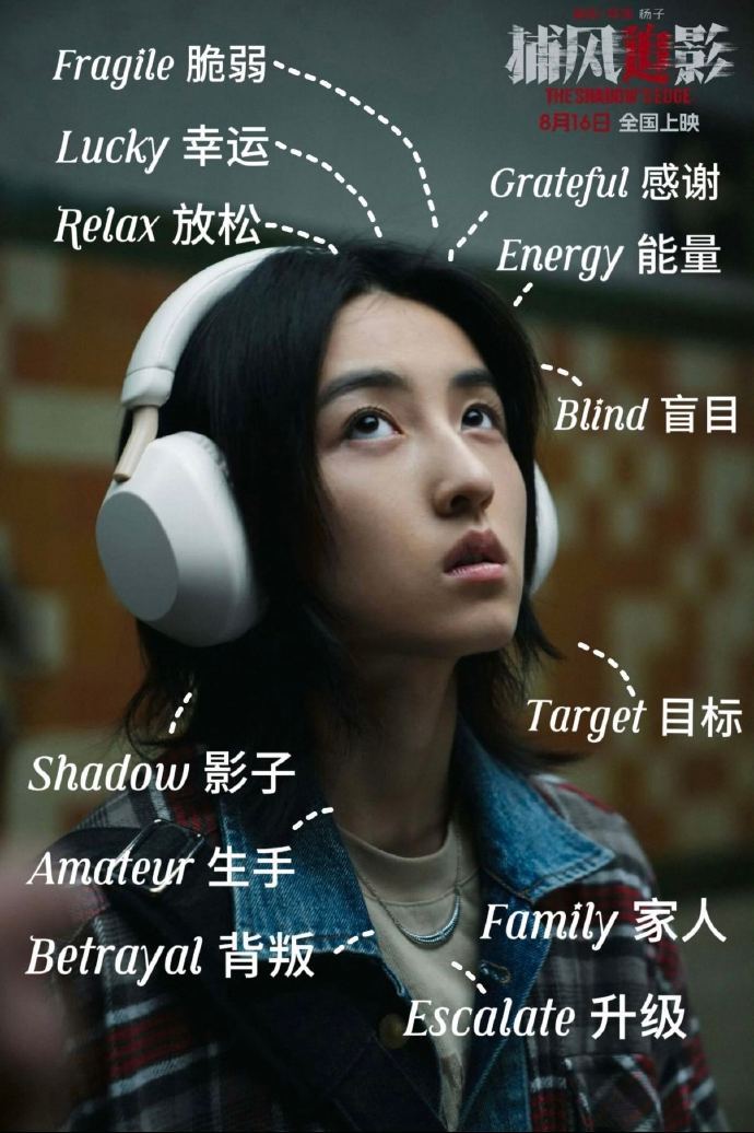 看个电影无痛背下来了12个单词  看完《捕风追影》后，我成了行走的单词书，12个