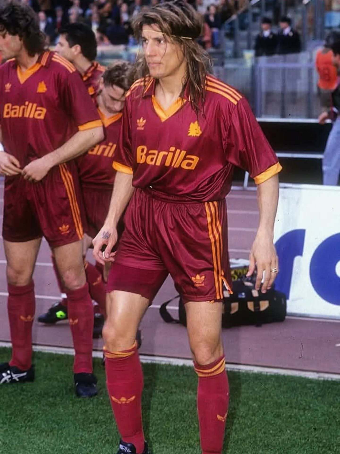【老照片】 意甲联赛 Claudio Caniggia x AS Roma🇦?