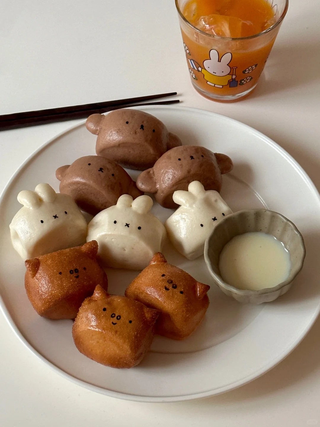 （· × ·）Miffy &friends奶香金银馒头