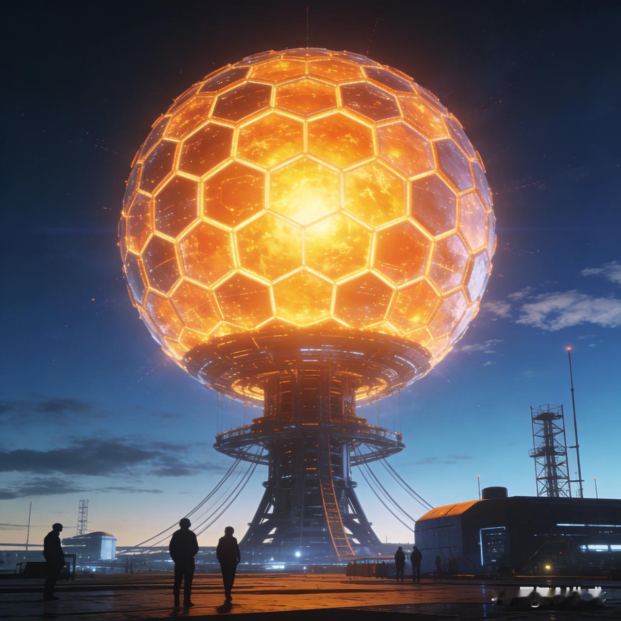 “人造太阳”，旨在实现可控核聚变。依靠三大关键装置平台，我们正一步一个脚印，前行