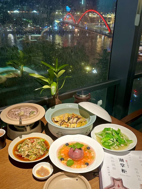 潮汕人认证的正宗味🍽️落日时分来这家！