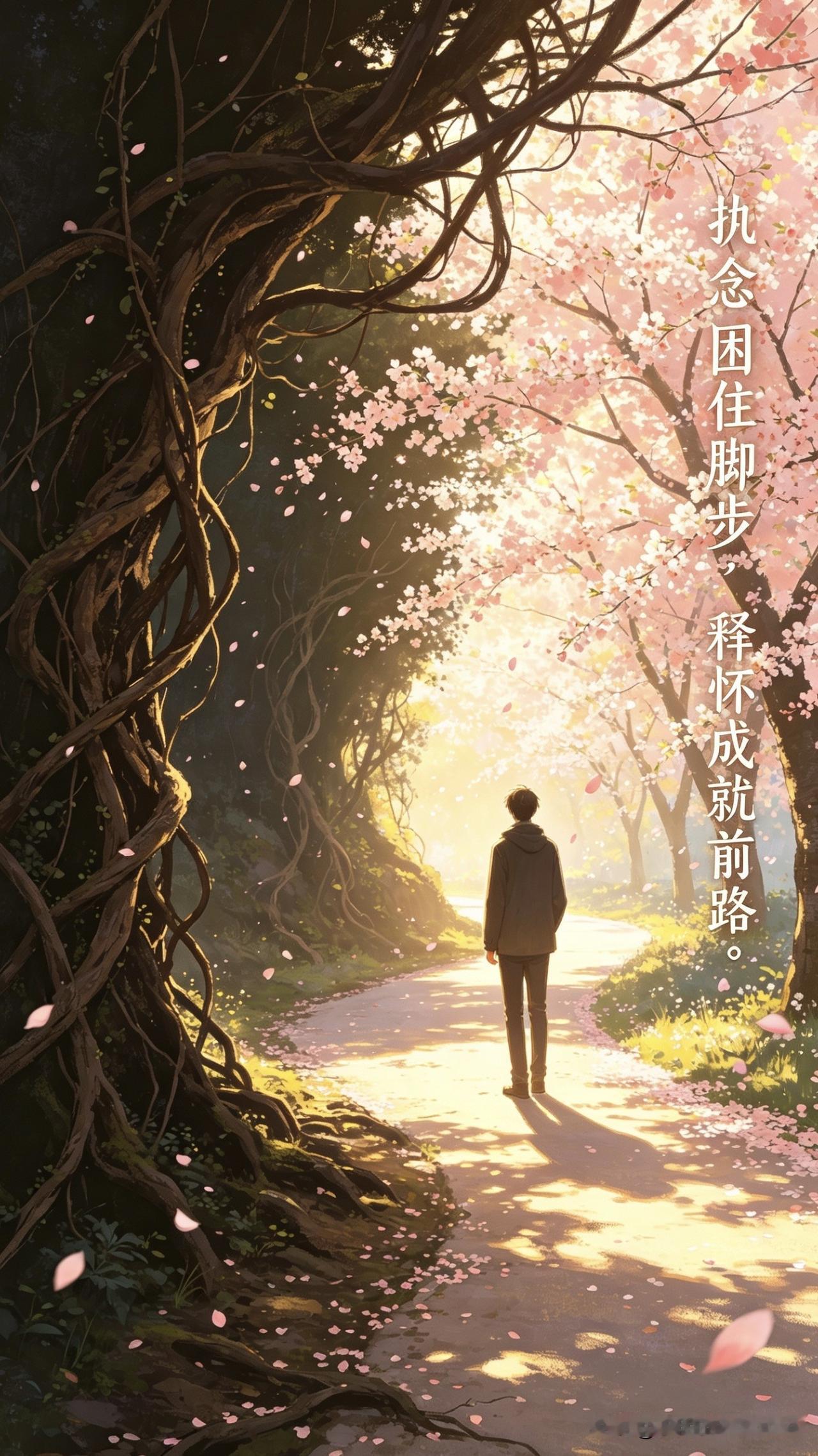 🍃💕人🍀生🌿感🌱悟💫꧂

“执念困住脚步，释怀成就前路。”

   